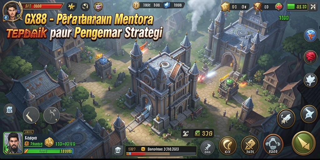 Tampilan menarik dari gameplay Tower Defense GX88 yang penuh strategi.