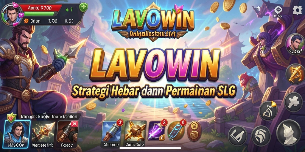 Tampilan gameplay LAVOWIN yang menarik dan penuh strategi.