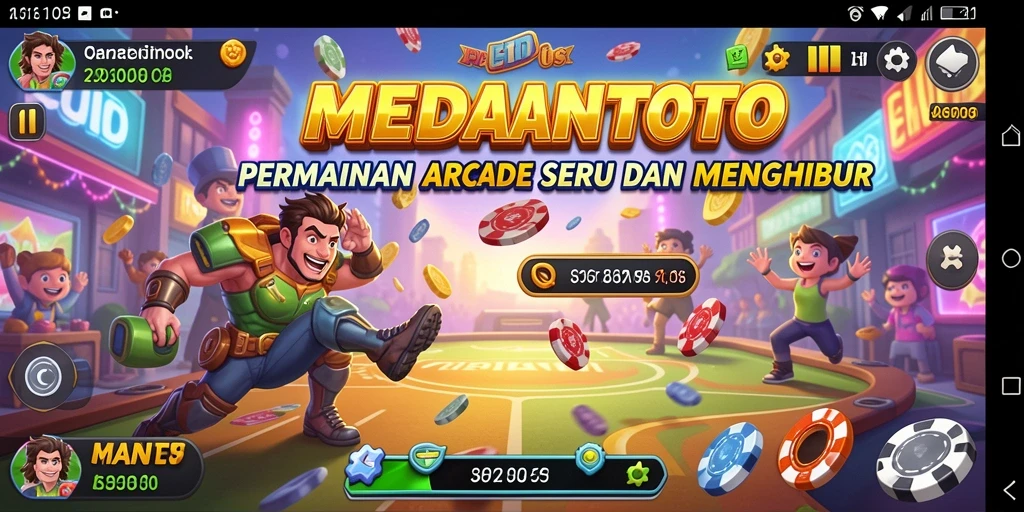 Tampilan gameplay MEDANTOTO yang seru dan penuh tantangan.