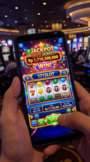 Screenshot dari kategori aplikasi di 171slot yang beragam.